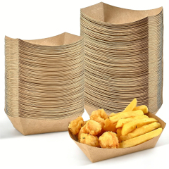 Wholesale Bulk Stackable Kraft Food Trays | Eco Concession Supplies,Anhui Province Tianle Plastic Co.,Ltd ,Wholesale Bulk Stackable Kraft Food Trays | Eco Supplies