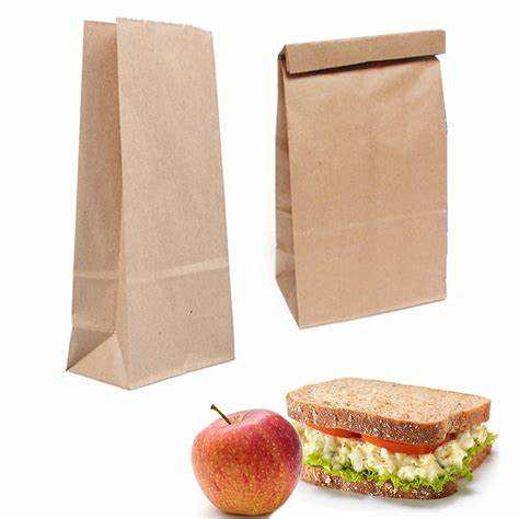 4.5"x5" Grease-Resistant Kraft Paper Bags for Donuts, Fries & Fried Snacks,Anhui Province Tianle Plastic Co.,Ltd ,4.5"x5" Grease-Resistant Kraft Bags for Donuts & Fries