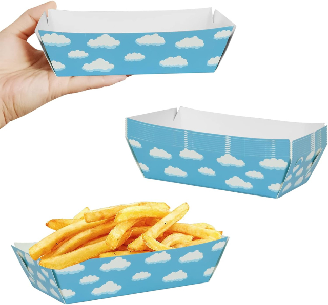 Custom Printed Paper Food Boats | Add Your Logo for Food Trucks,Anhui Province Tianle Plastic Co.,Ltd ,Custom Printed Paper Food Boats | Branded Food Truck Trays