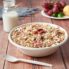 24 oz Eco-Friendly Bagasse Salad Bowls | Compostable Serving Bowls,Anhui Province Tianle Plastic Co.,Ltd ,24 oz Compostable Bagasse Salad Bowls | Eco-Friendly