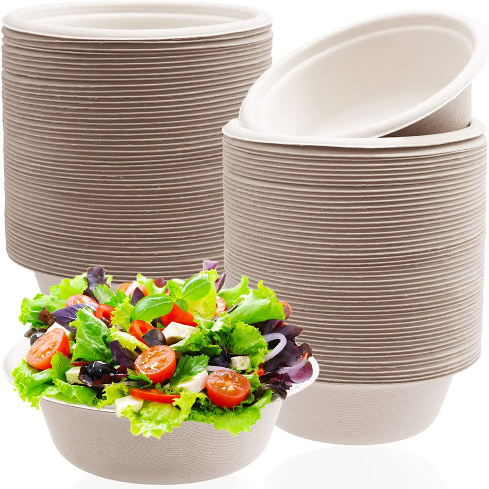 Small Compostable Sugarcane Dessert & Fruit Bowls | Party Tableware,Anhui Province Tianle Plastic Co.,Ltd ,Small Compostable Sugarcane Dessert Bowls | Fruit Serving
