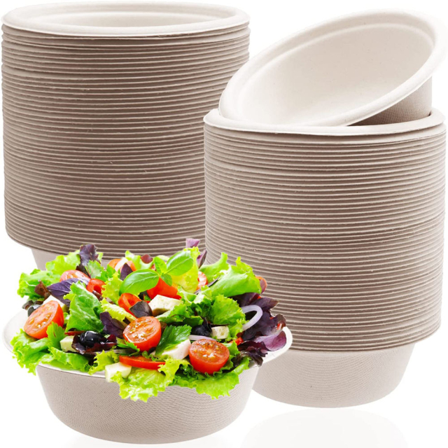 Small Compostable Sugarcane Dessert & Fruit Bowls | Party Tableware,Anhui Province Tianle Plastic Co.,Ltd ,Small Compostable Sugarcane Dessert Bowls | Fruit Serving