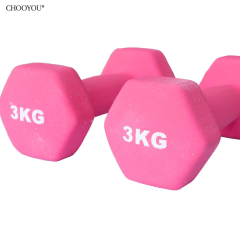 Hexagon Neoprene Coated Colorful Hand Weights Frosted Dumbbell,MY SHOP,Hexagon Neoprene Coated Colorful Hand Weights Frosted Dumbbell