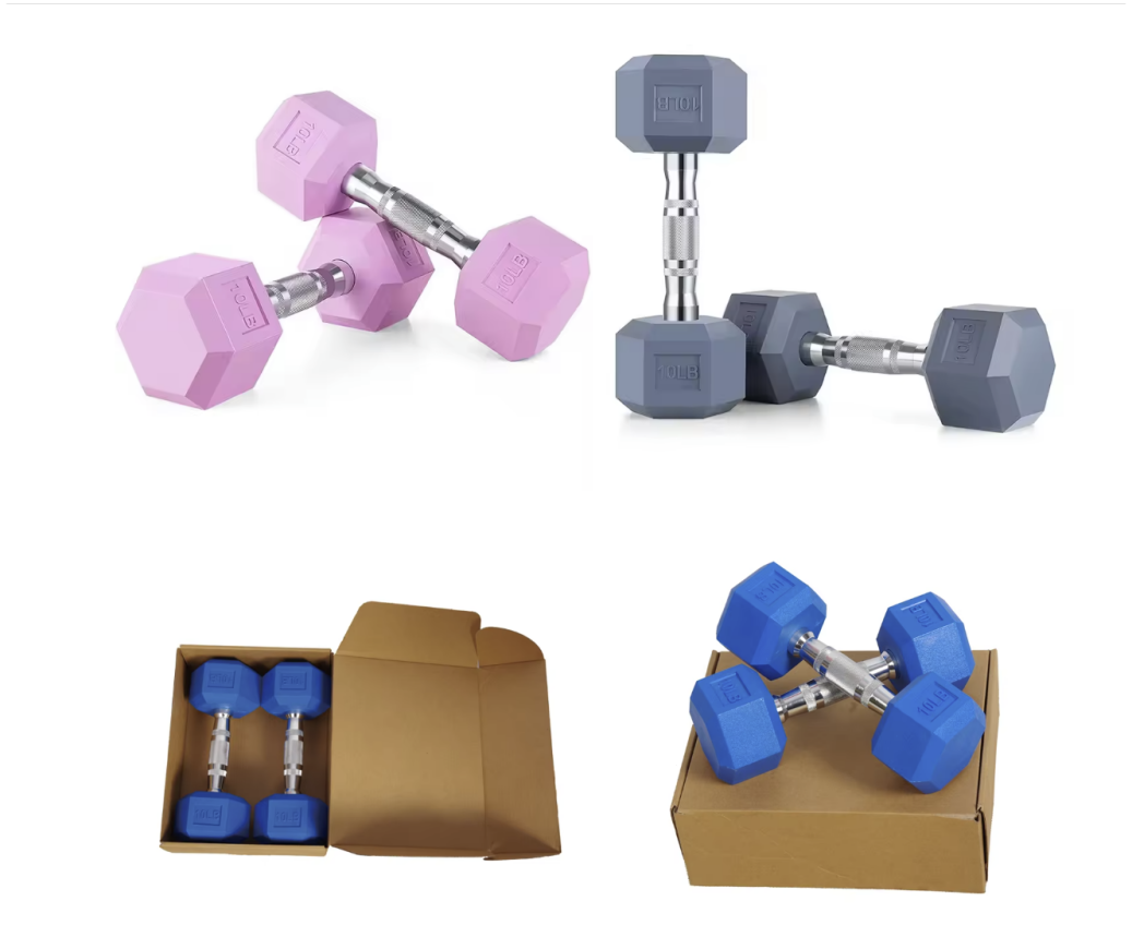 Colorful HEX Dumbbell,MY SHOP,Colorful HEX Dumbbell