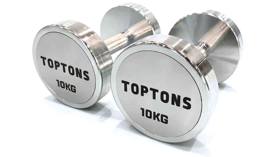 CHROME DUMBBELL,MY SHOP,CHROME DUMBBELL