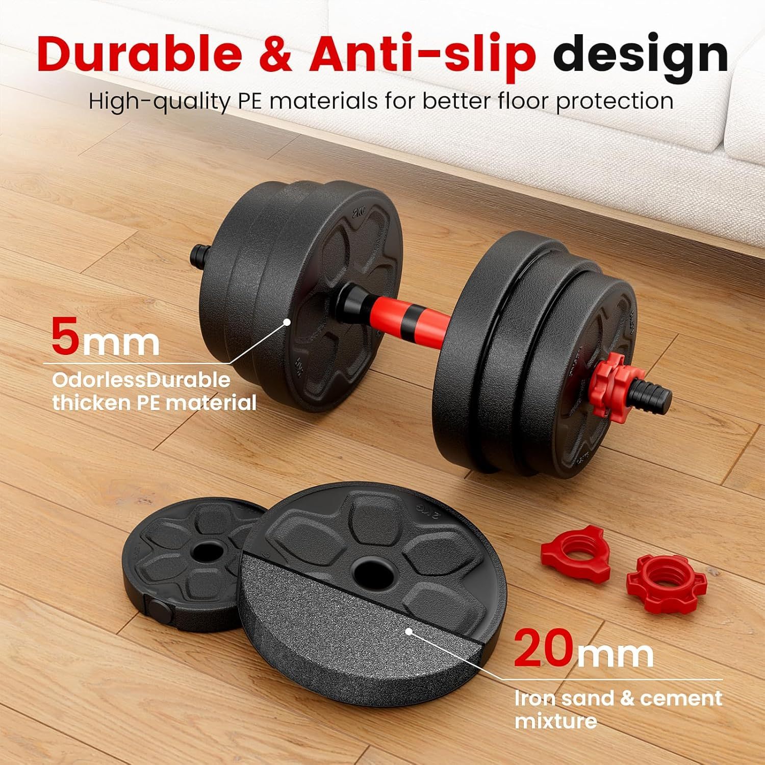 ROUND-HEADED CEMENT DUMBBELLS,,ROUND-HEADED CEMENT DUMBBELLS