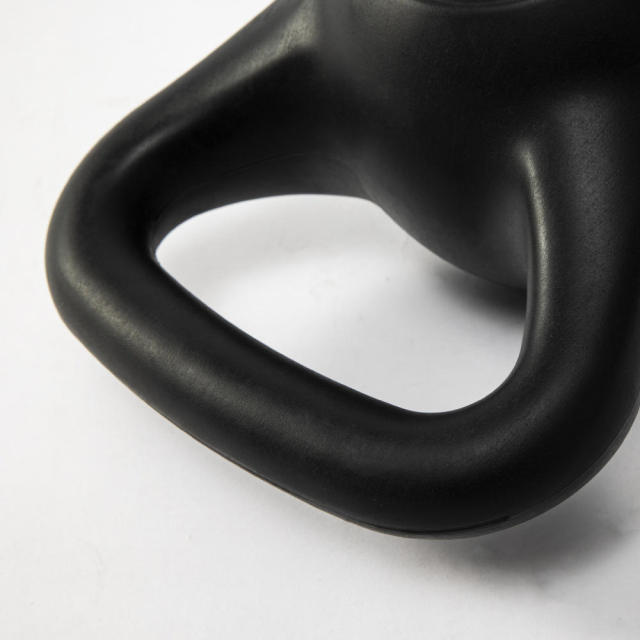 Black Cement Core PE Kettlebell Weight for Full Body Workout,dilifitness,Black Cement Core PE Kettlebell Weight for Full Body Workout