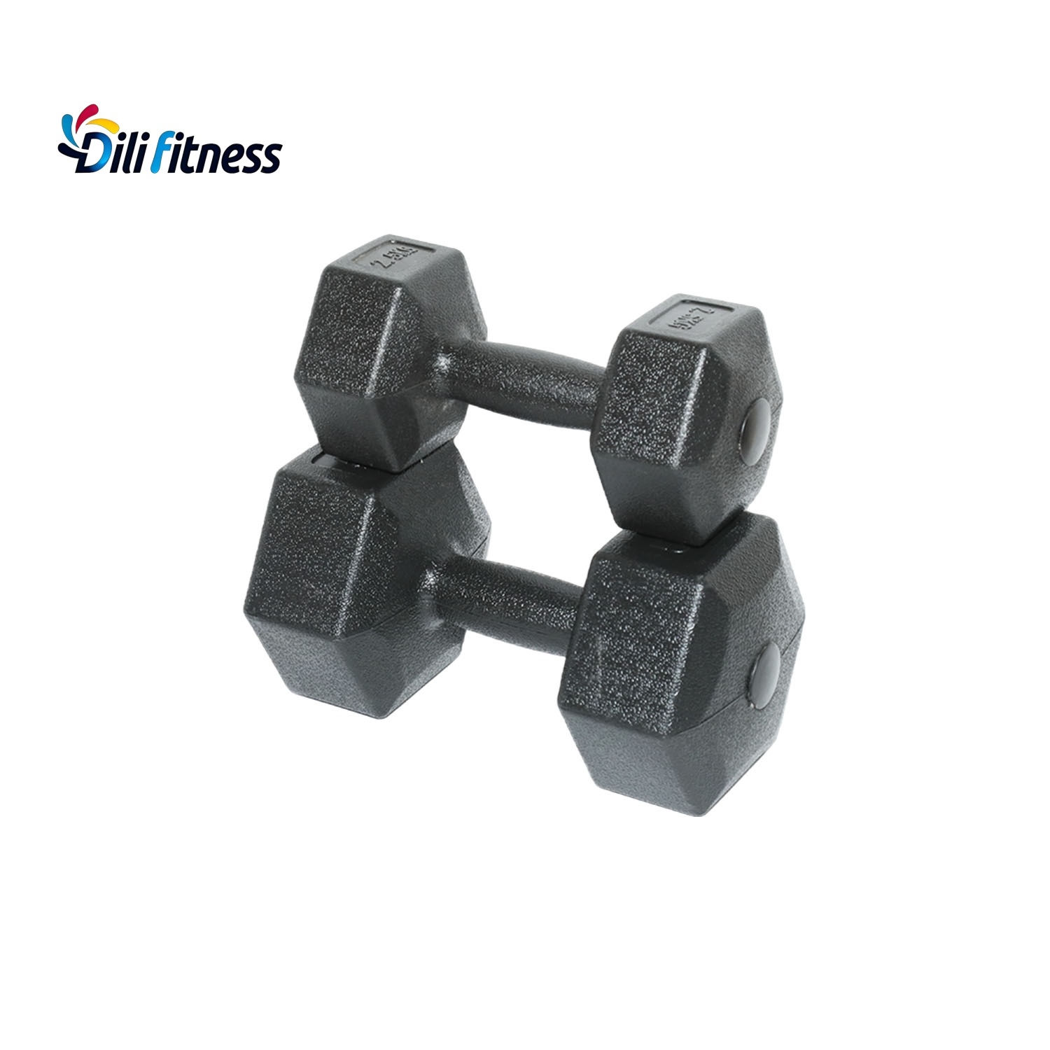 Commercial Eco Cement Core Hex Dumbbells for Gym Studio Strength Gear,dilifitness,China supplier Commercial Eco Cement Hex Dumbbells for Gym