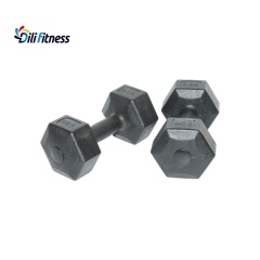 Commercial Eco Cement Core Hex Dumbbells for Gym Studio Strength Gear,dilifitness,China supplier Commercial Eco Cement Hex Dumbbells for Gym