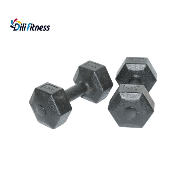 Commercial Eco Cement Core Hex Dumbbells for Gym Studio Strength Gear,dilifitness,China supplier Commercial Eco Cement Hex Dumbbells for Gym