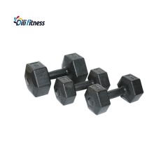 Commercial Eco Cement Core Hex Dumbbells for Gym Studio Strength Gear,dilifitness,China supplier Commercial Eco Cement Hex Dumbbells for Gym