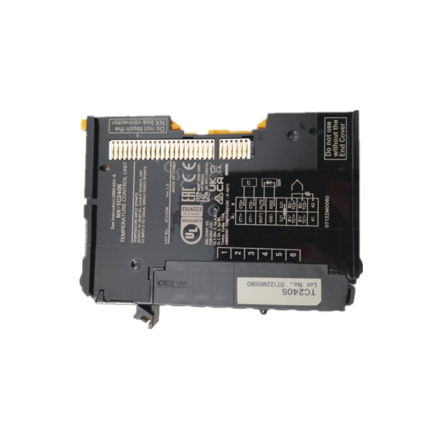 Omron NX-END02 End Module New Original for NX Series PLC Rack End Expansion Module