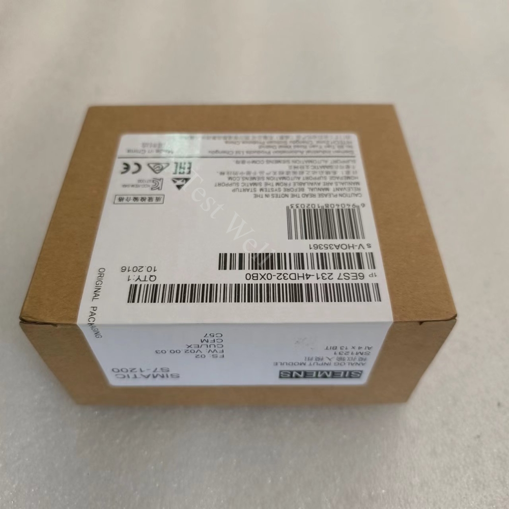 Siemens 6ES7231-5ND30-0XB0 SIMATIC S7-1200 Analog Input Module AI 4xTC Type