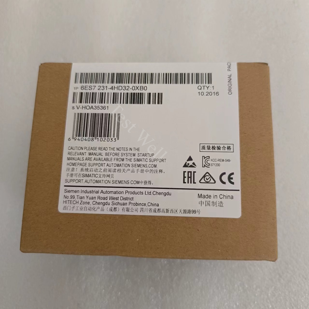 Siemens 6ES7922-3BF00-0AC0 SIMATIC S7 Power Supply Module 24V DC Enhanced
