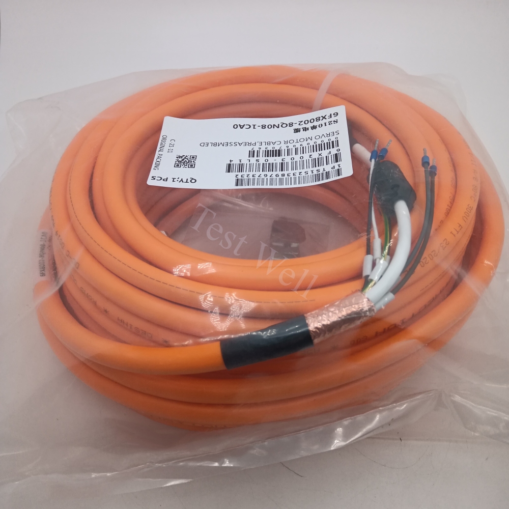 Siemens 6FX8002-8QN08-1BA0 Shielded Signal Cable
