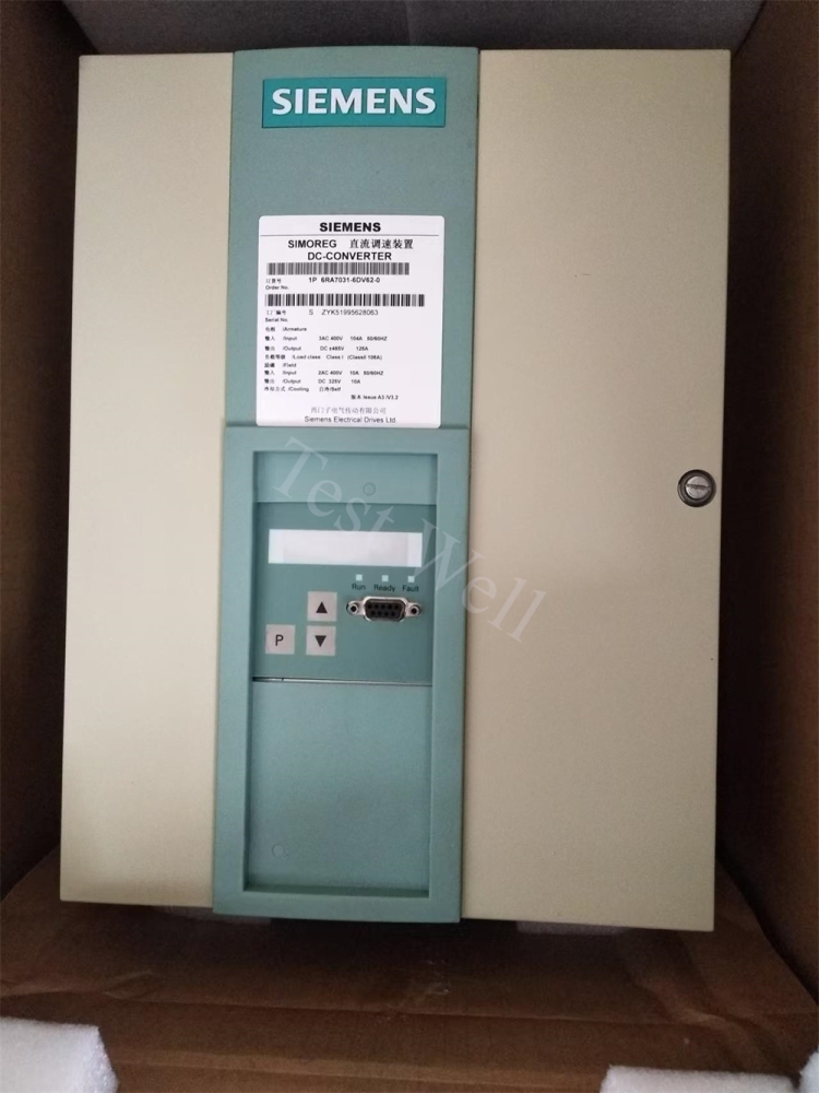 Siemens 6RA8082-2FV62-0AA0 DC Drive Converter
