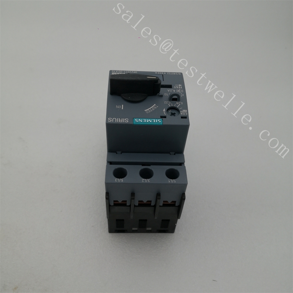 Siemens 3RV2011‑0DA10 Small‑Current Thermal Overload Breaker