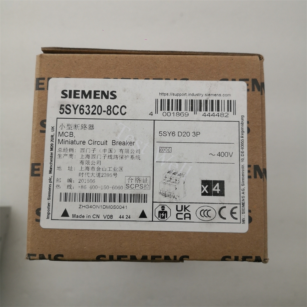 Siemens 5SL6206-7CC Circuit Breaker