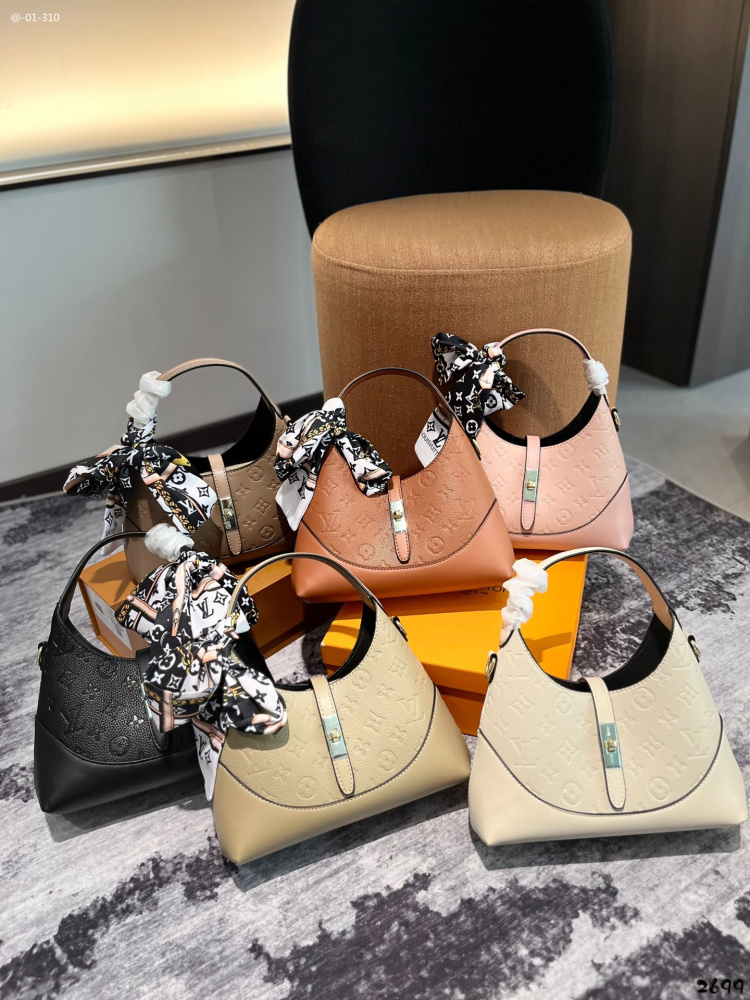 LV 6-color shoulder bag, crossbody bag, handbag, tote bag