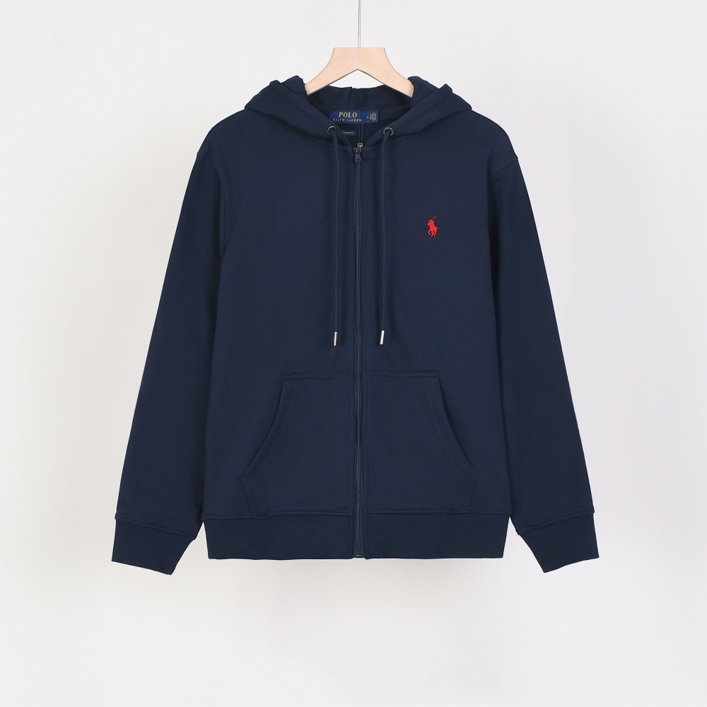 Ralph Lauren Hooded zip-up sweatshirt jacket