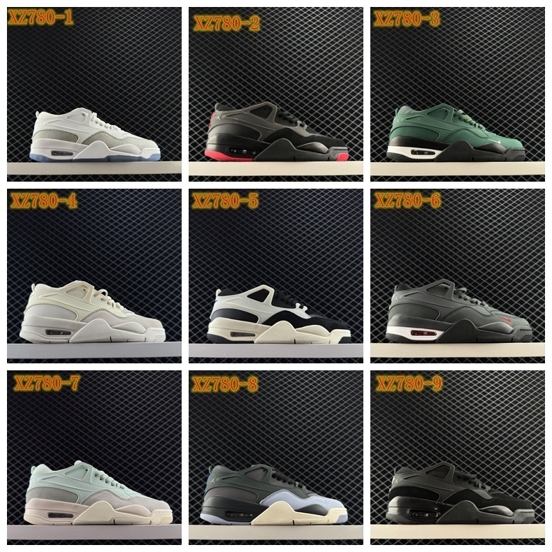 XZ780 Nigel Sylvester x Air Jordan 4 RM \"Anthracite\"""