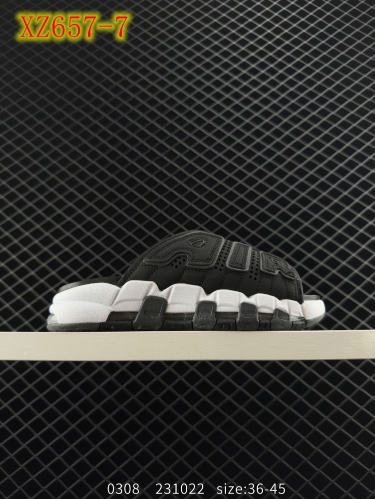 XZ657 Nike Air More Uptempo Slide\"White Aqua\"""