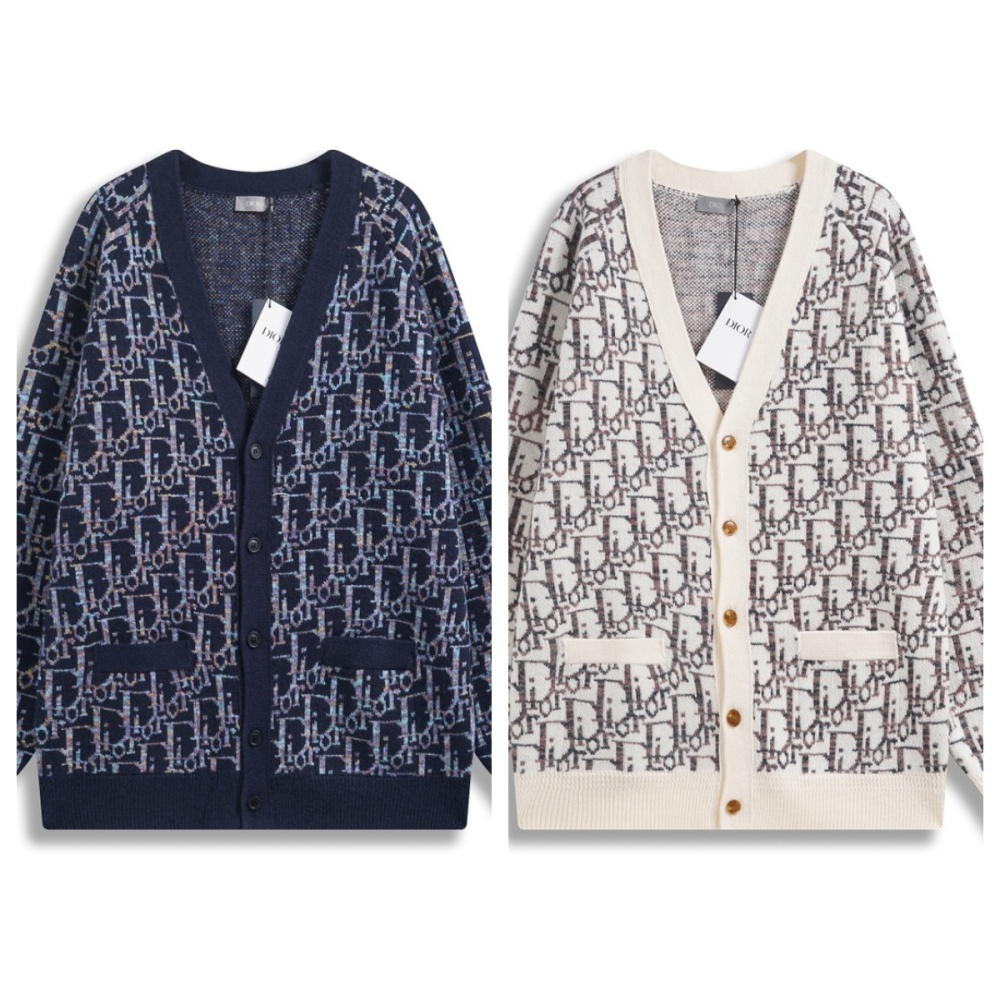 DIOR Wool Cardigan Sweater