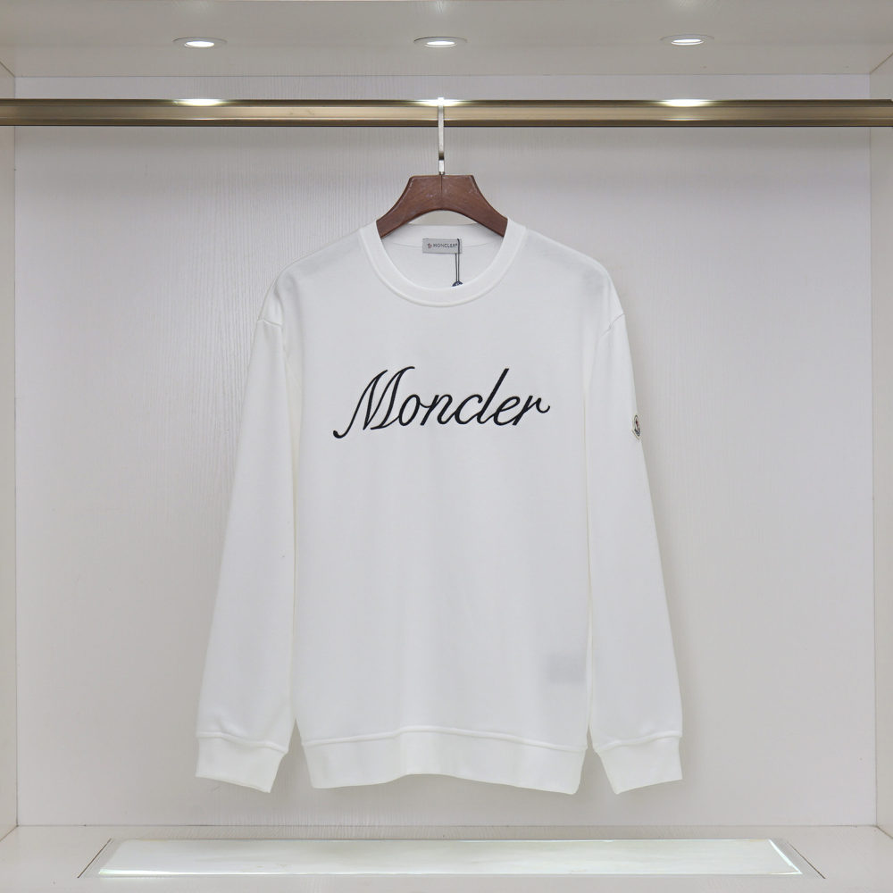 Same style as the one on the MONCLER official website: Crew neck sweatshirt