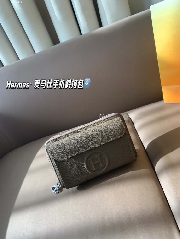 Hermes 6-color, women's shoulder and crossbody phone bag