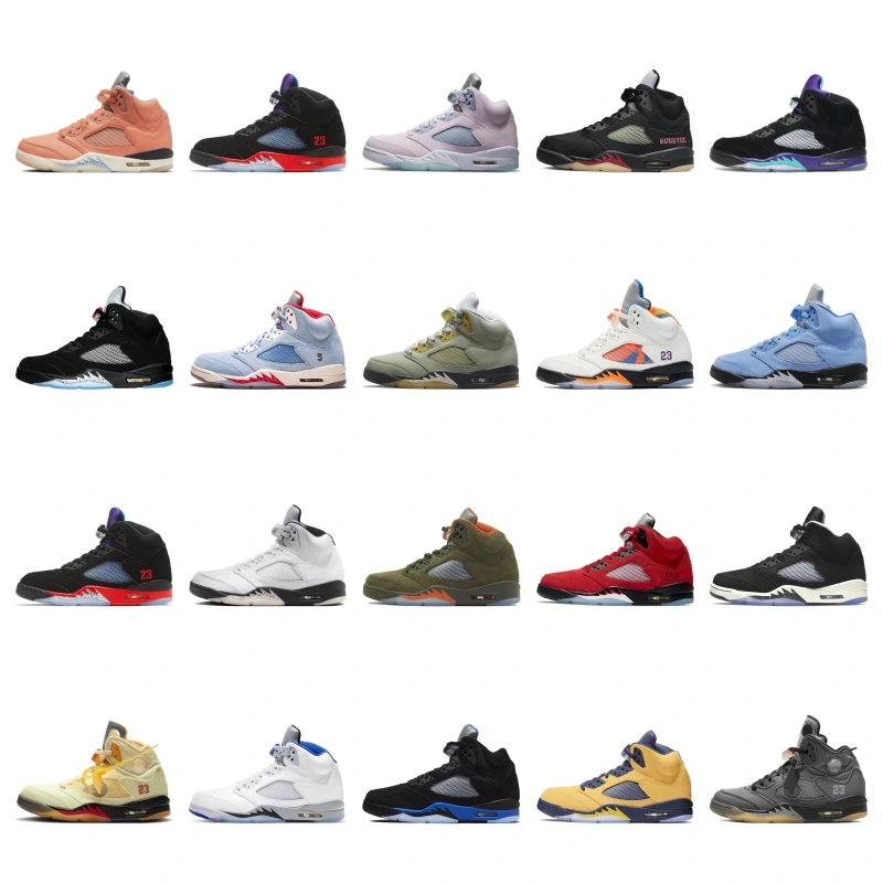 aj 5 With shoe box 36.9