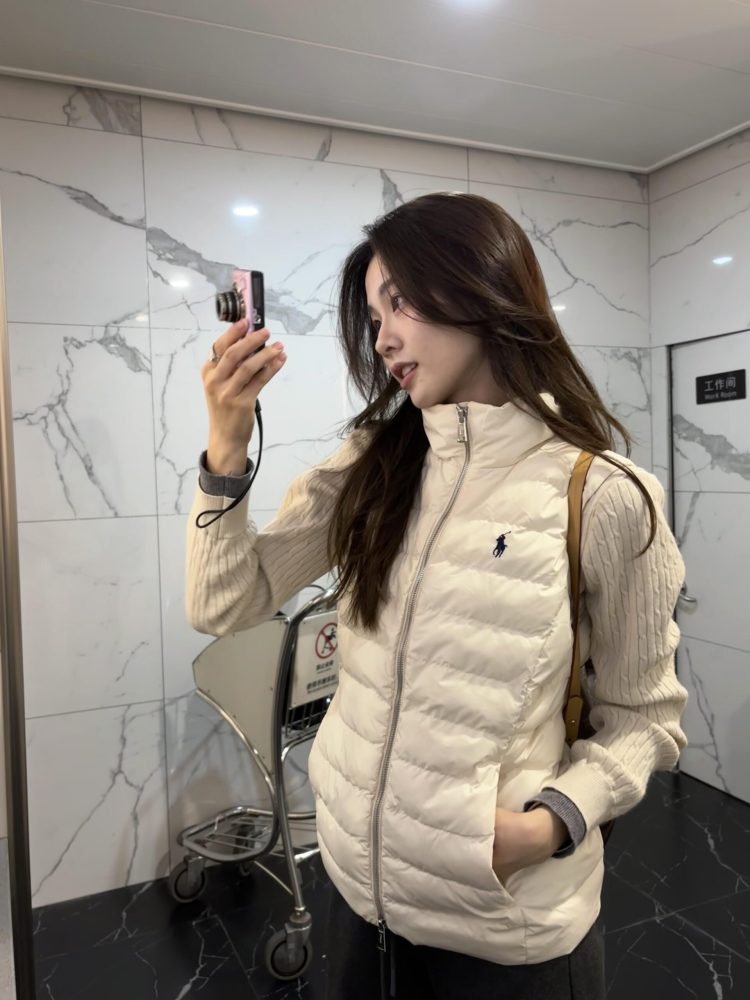 Ralph Lauren Embroidered Women's Cotton Vest