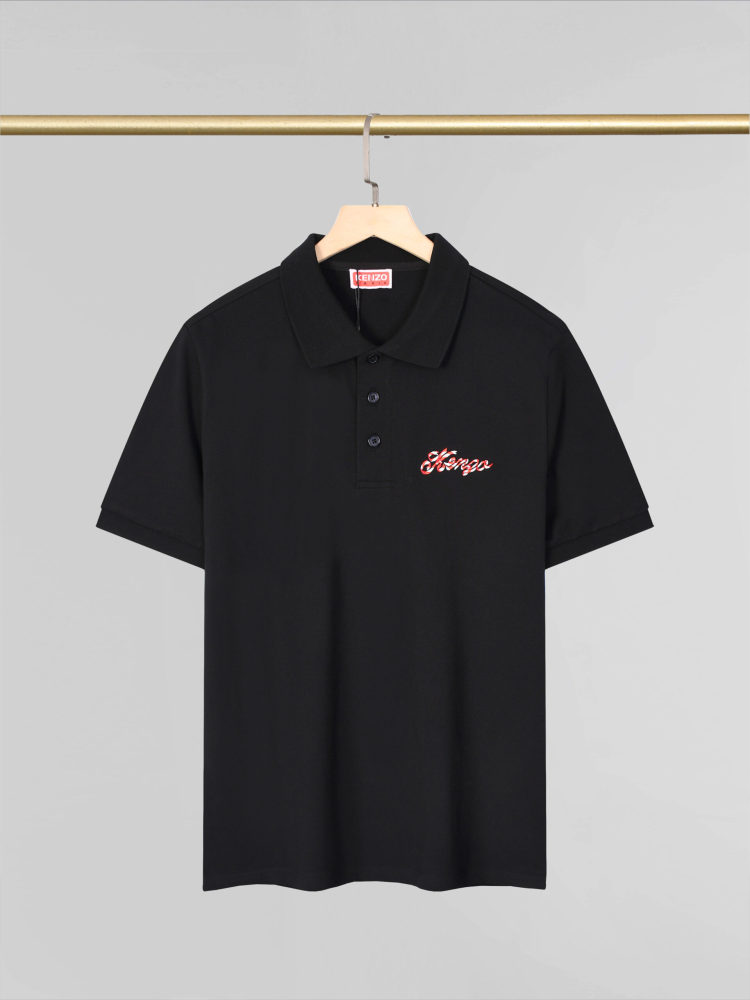 KENZO polo shirt with collared short sleeves