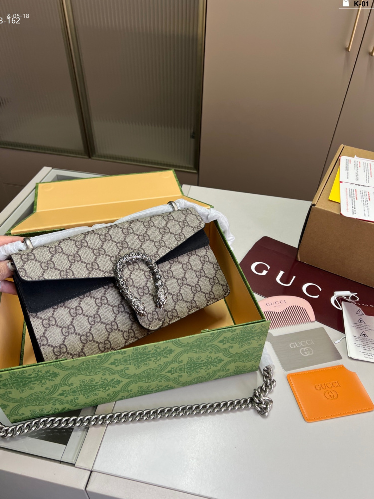 Gucci Dionysus bag in 3 colors, chain bag