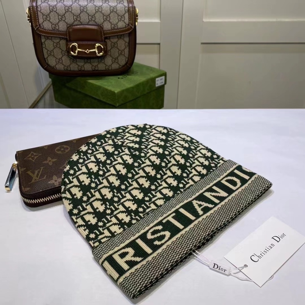 DIOR unisex warm casual knit hat