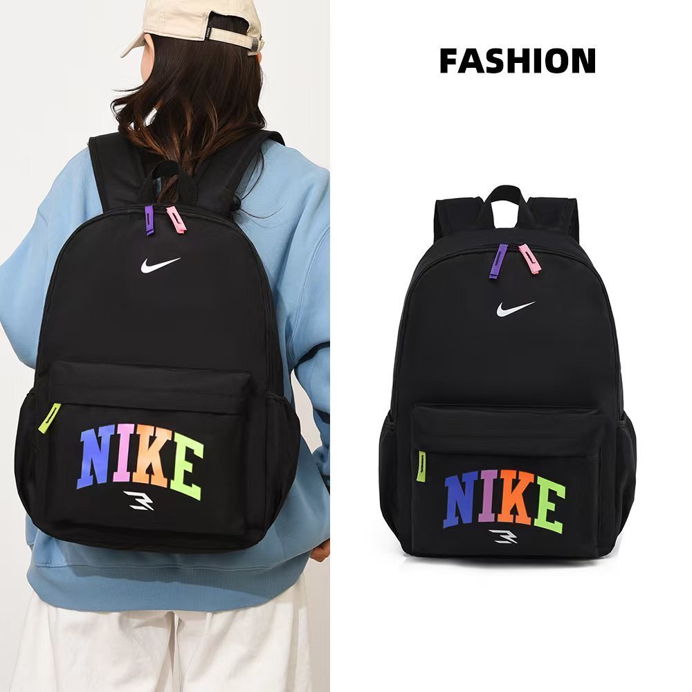NIKE 4-color unisex sports backpack with large capacity