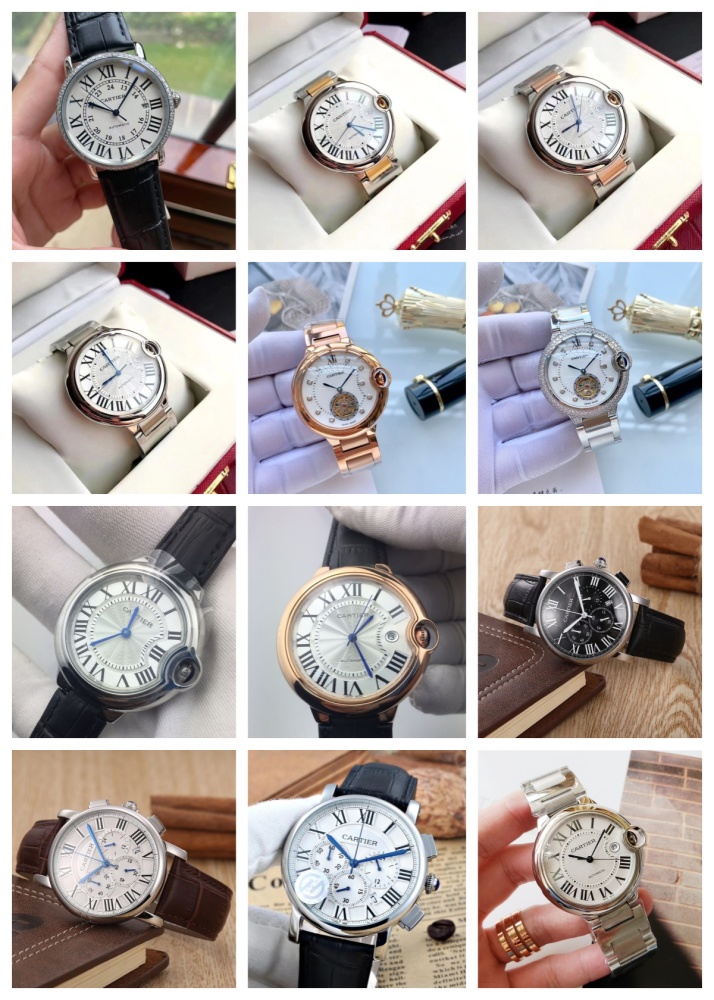 Cartier Men's high-quality watch with box