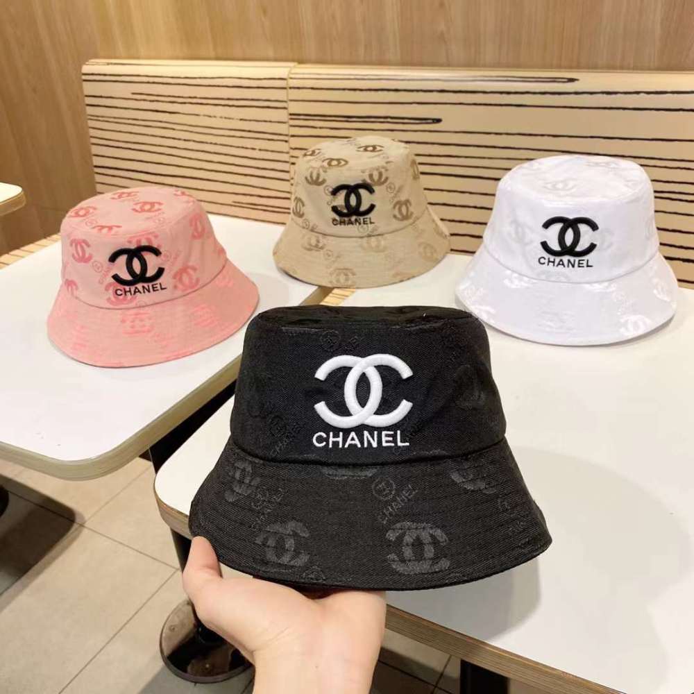 CHANEL unisex versatile classic fisherman hat