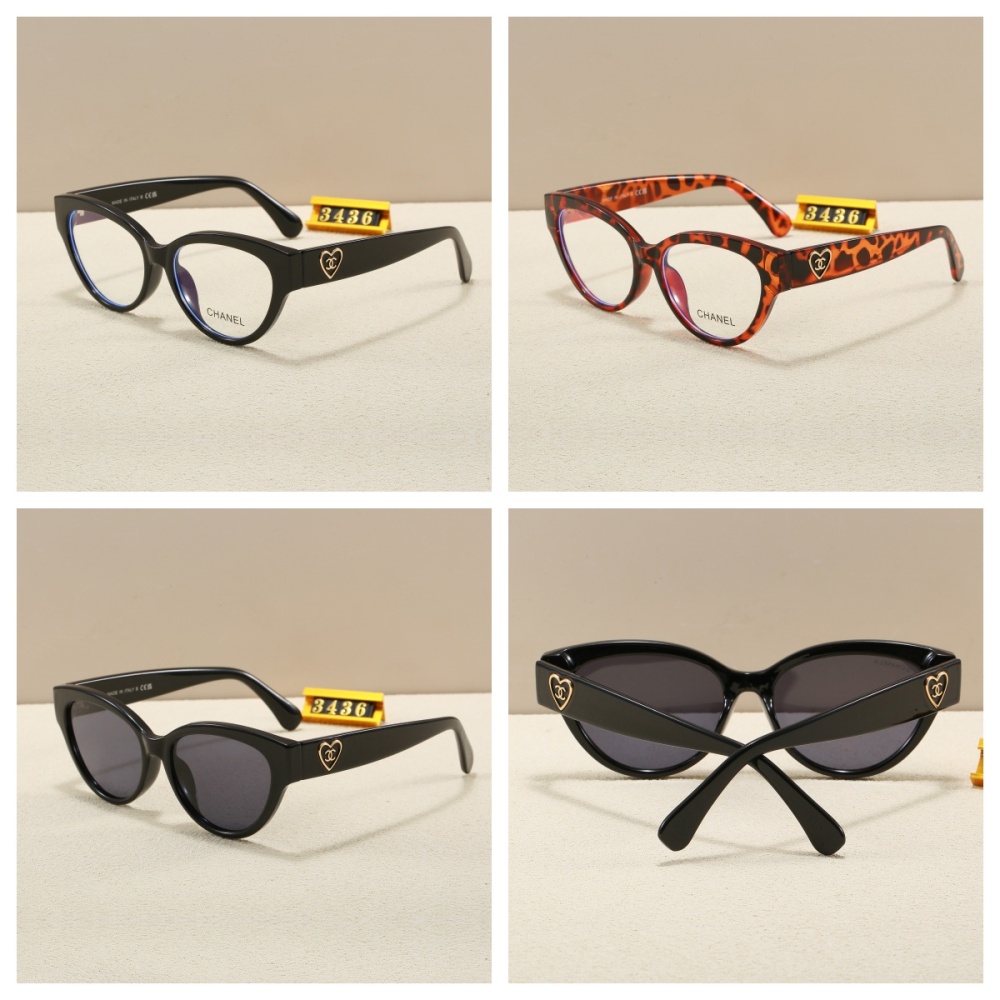 CHANEL glasses with case 3436