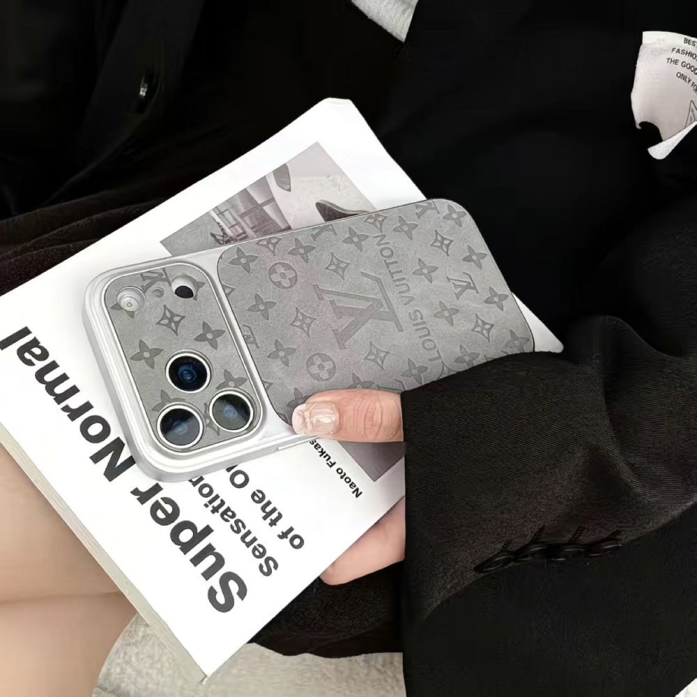 LV leather phone case