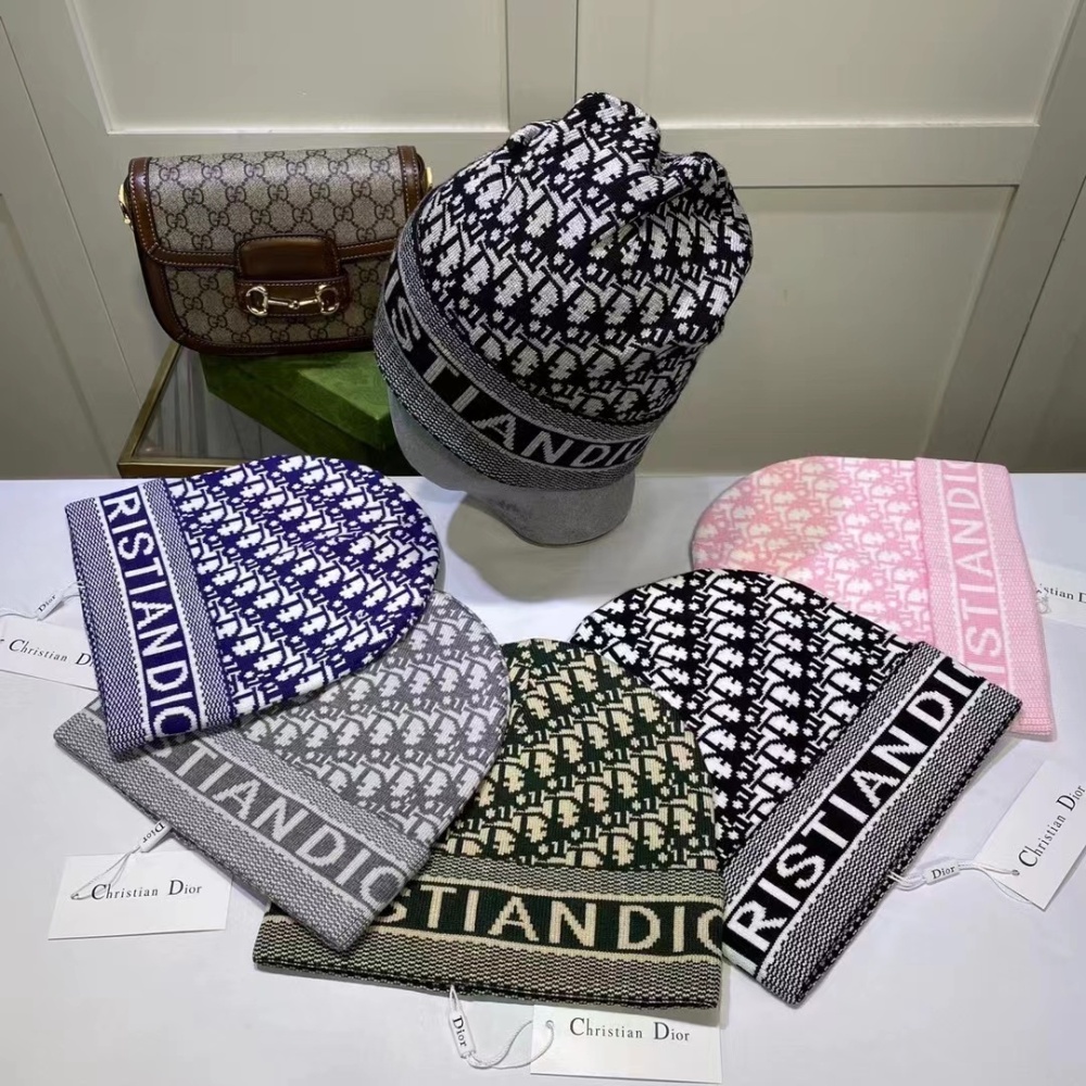 DIOR unisex warm casual knit hat