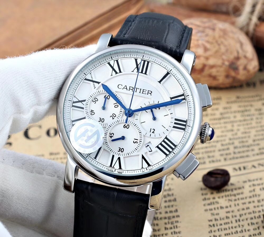 Cartier Men's high-quality watch with box