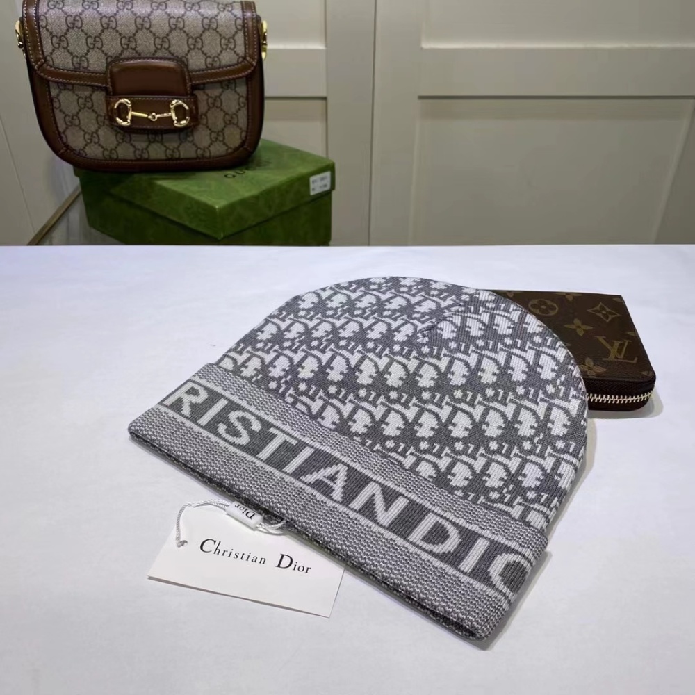 DIOR unisex warm casual knit hat