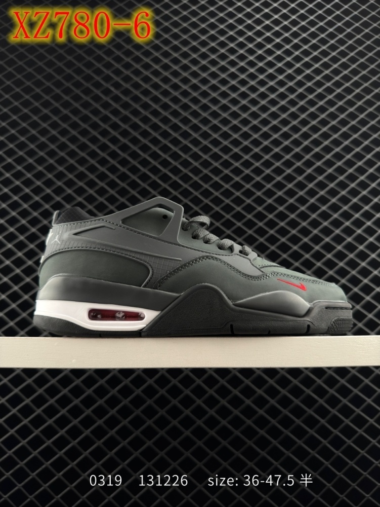 XZ780 Nigel Sylvester x Air Jordan 4 RM \"Anthracite\"""