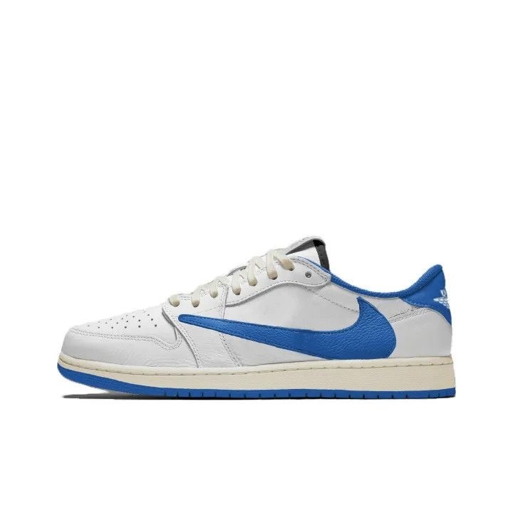 NIKE AJ1 Low-Top Basketball Shoes - Collaboration with Lightning Swoosh - Unisex Sports Shoes