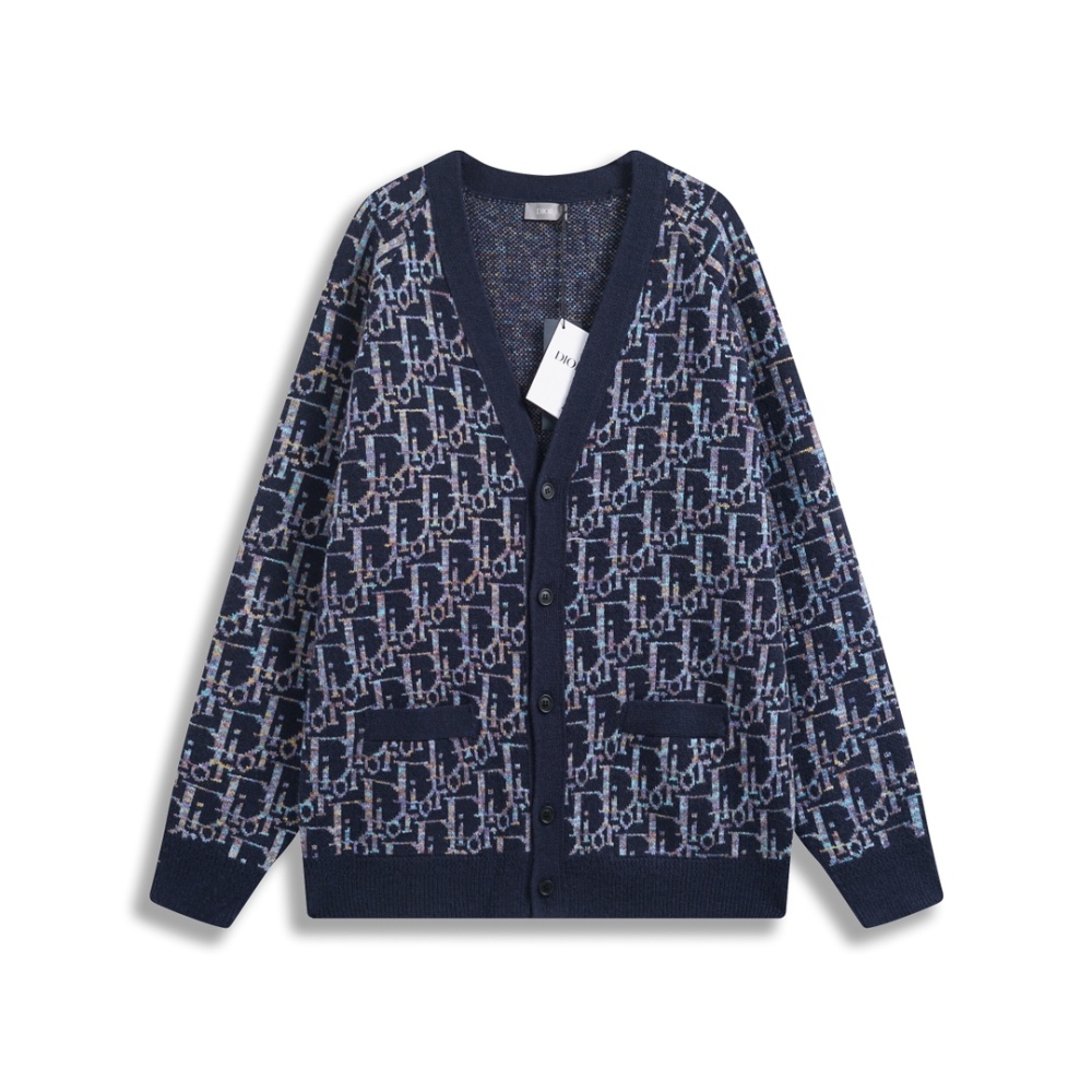 DIOR Wool Cardigan Sweater