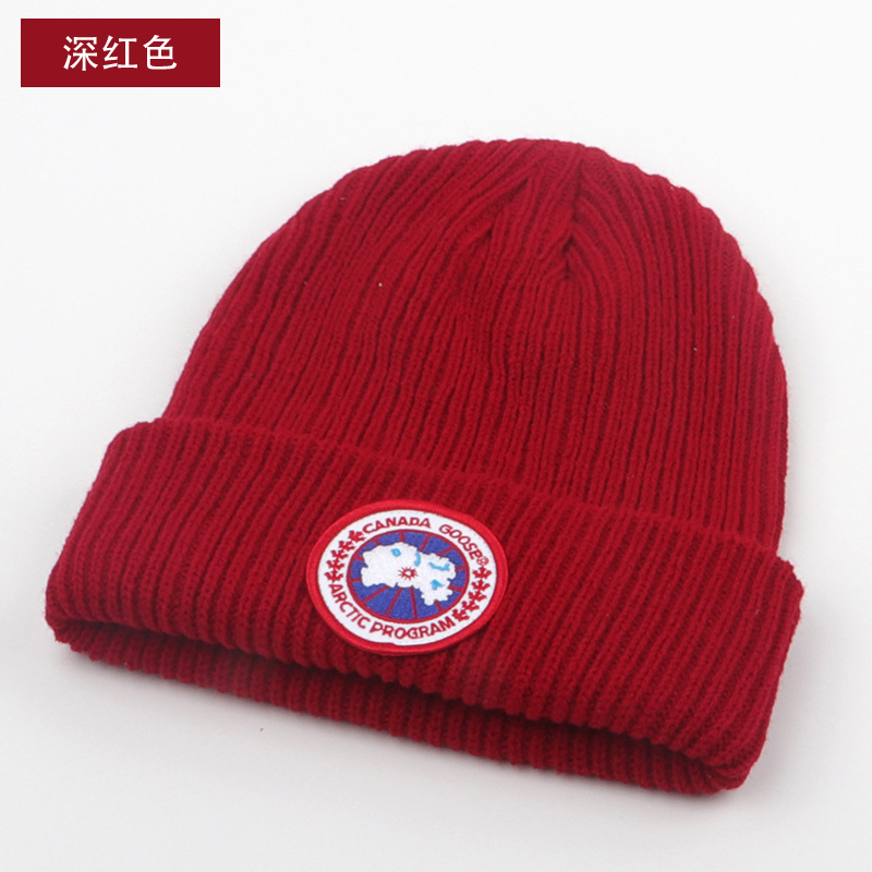 Canada Goose 10-color knitted hat