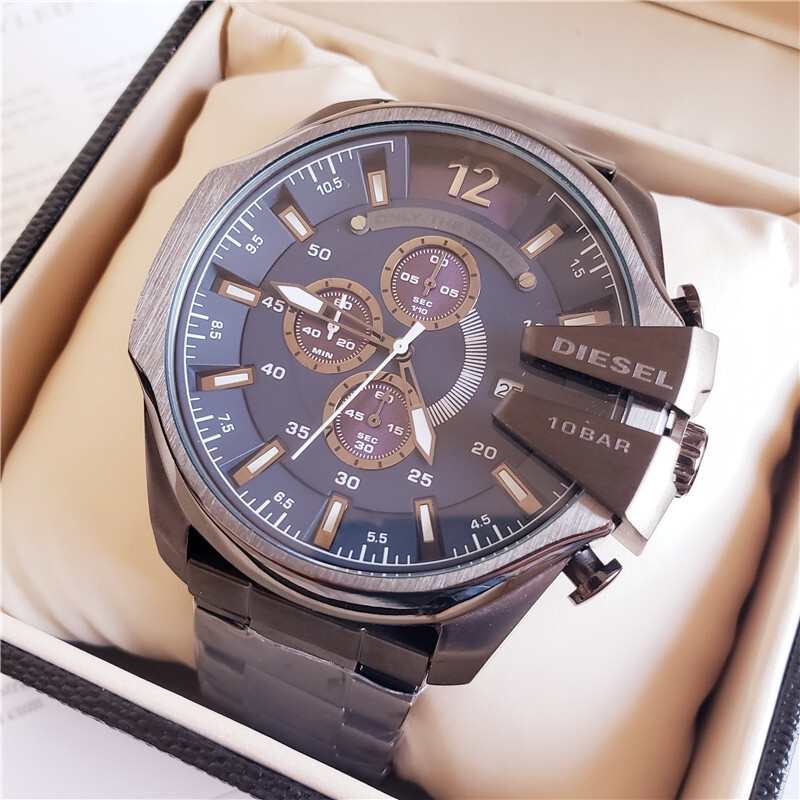 Diesel Men's High-Quality Mechanical Watch Strap Box