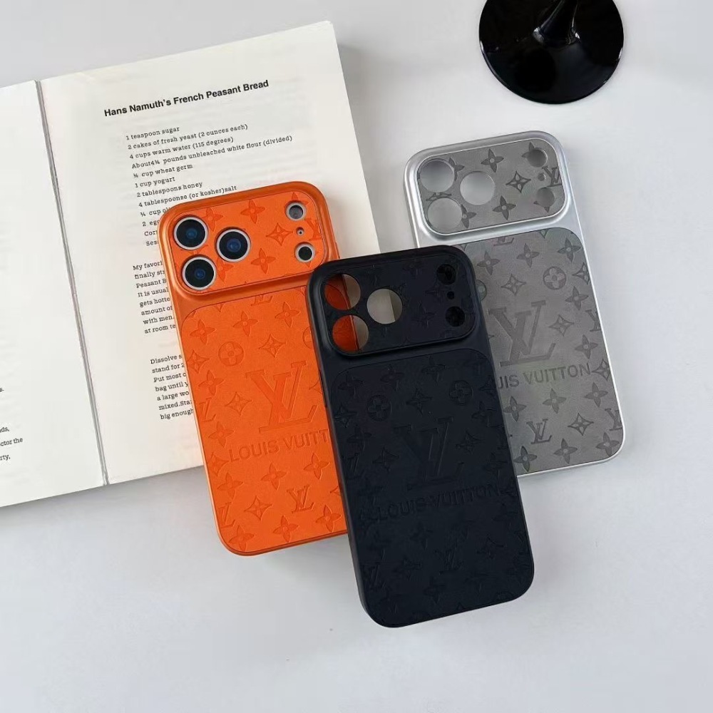 LV leather phone case