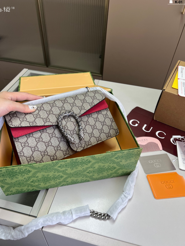 Gucci Dionysus bag in 3 colors, chain bag