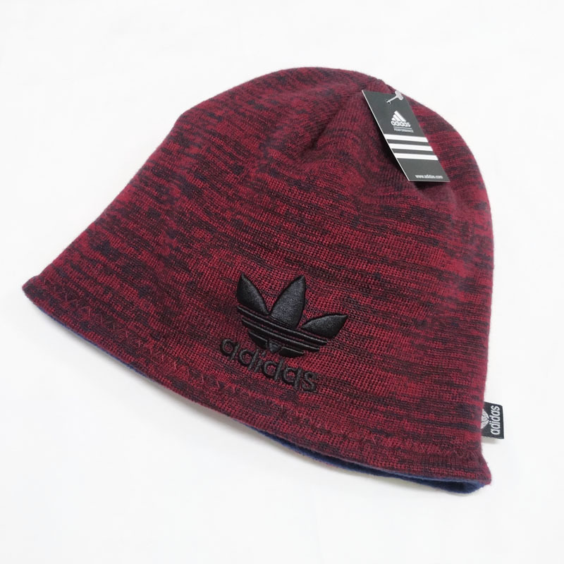Adidas reversible knitted hat for both men and women